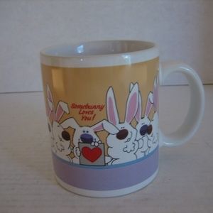 Kersten Brothers Somebunny Loves You Ceramic Coffee Mug/Cup #MM108 NWIB